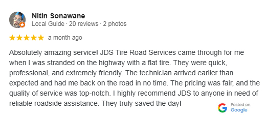 google testimonials 1 - Nitin sonawane JDS truck tire houston